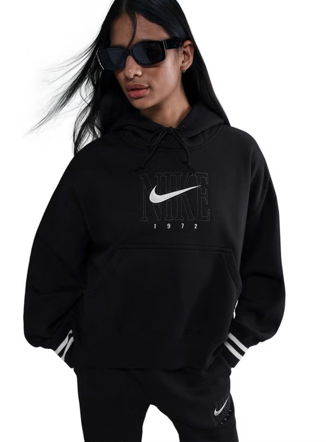 Nike fleece oversized hoodie