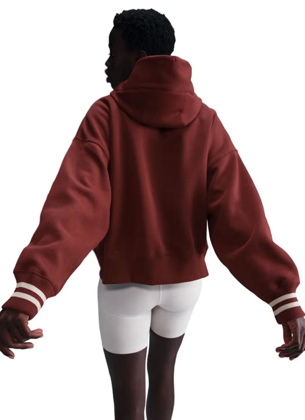 Nike fleece oversized hoodie