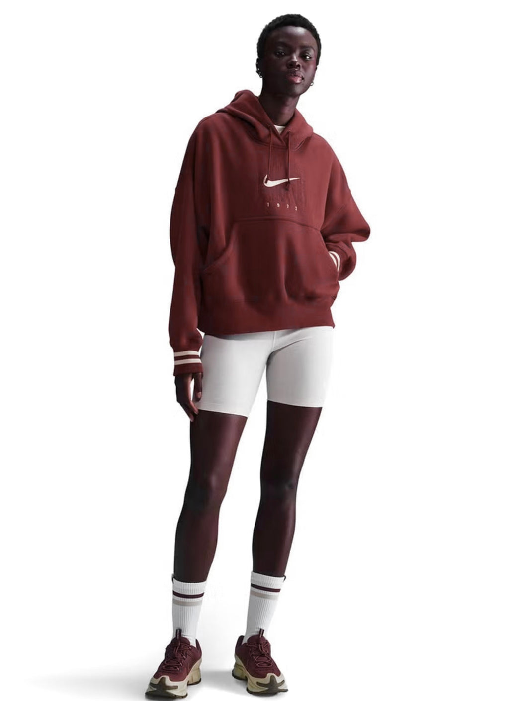 Nike fleece oversized hoodie