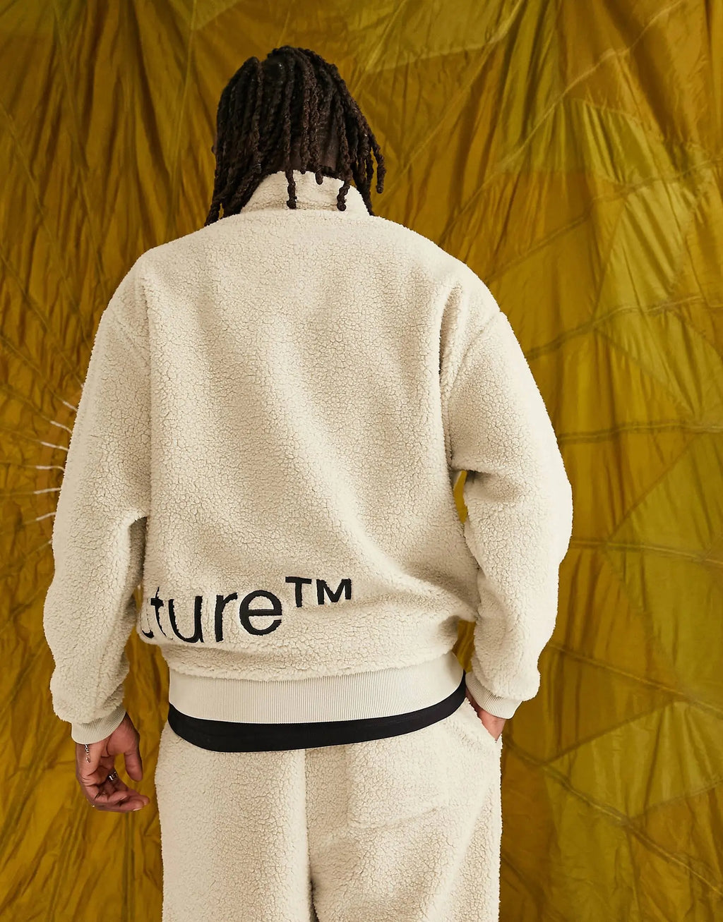 Dark future quarter zip sweatshirt