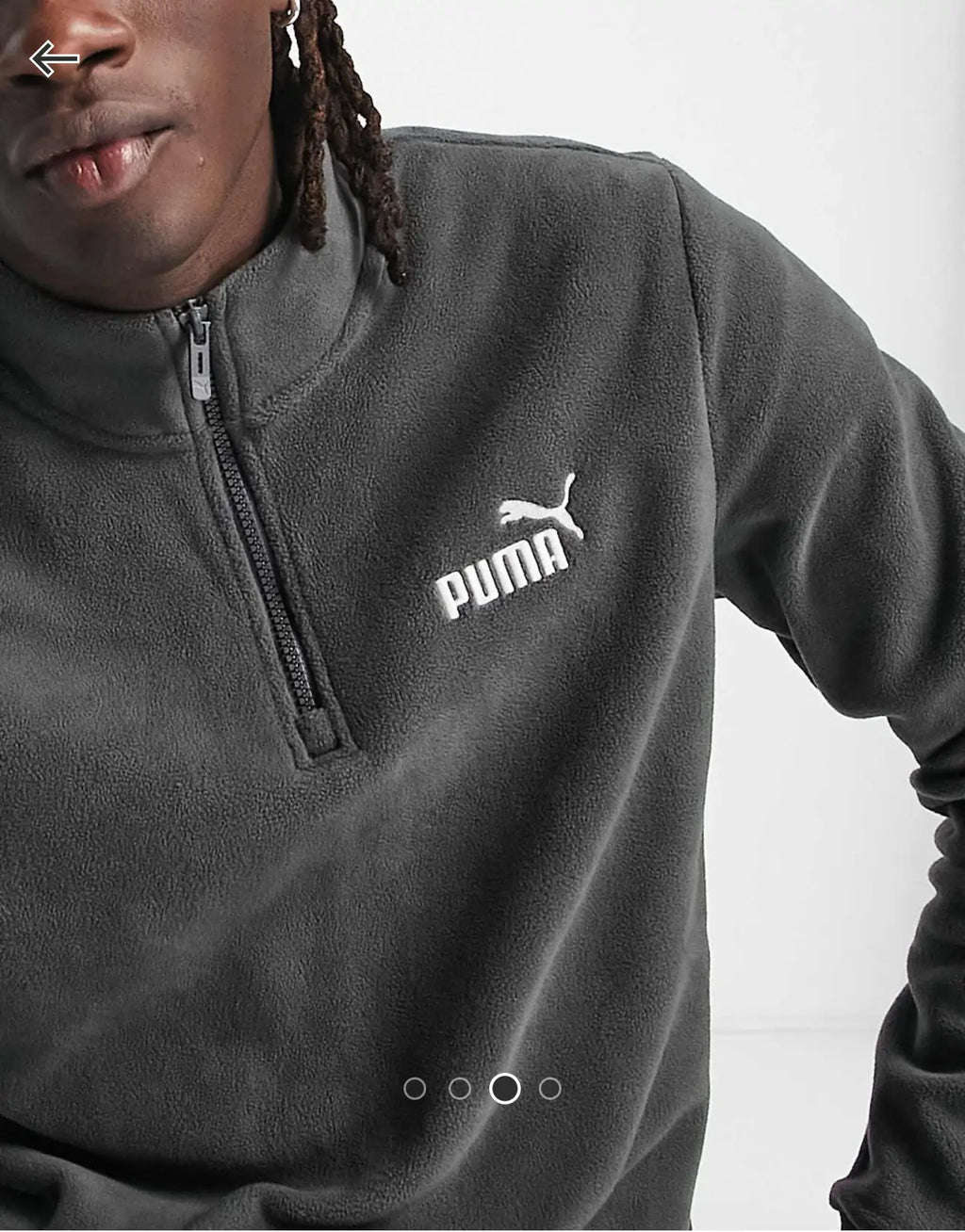 Puma fleece sweatshirt